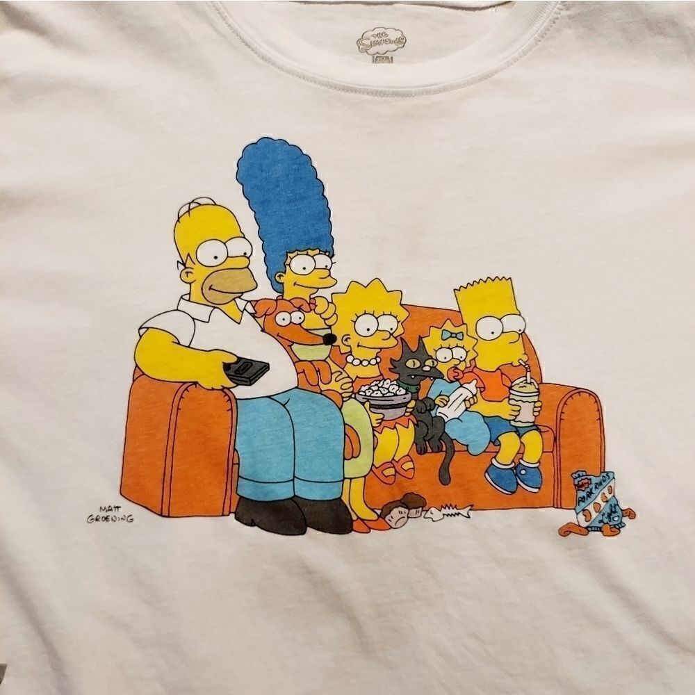 Simpsons Crop Top  
